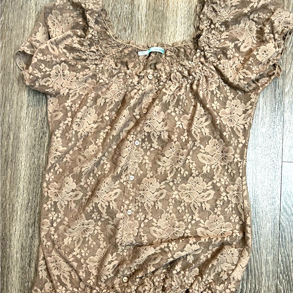 Lace Sheer Top
